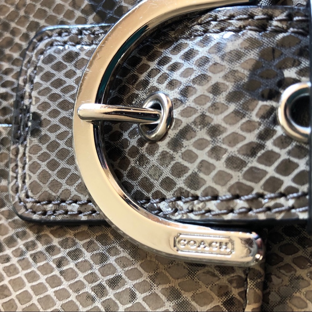Coach Snake/Python Cross Body - Small (10”) - image 4